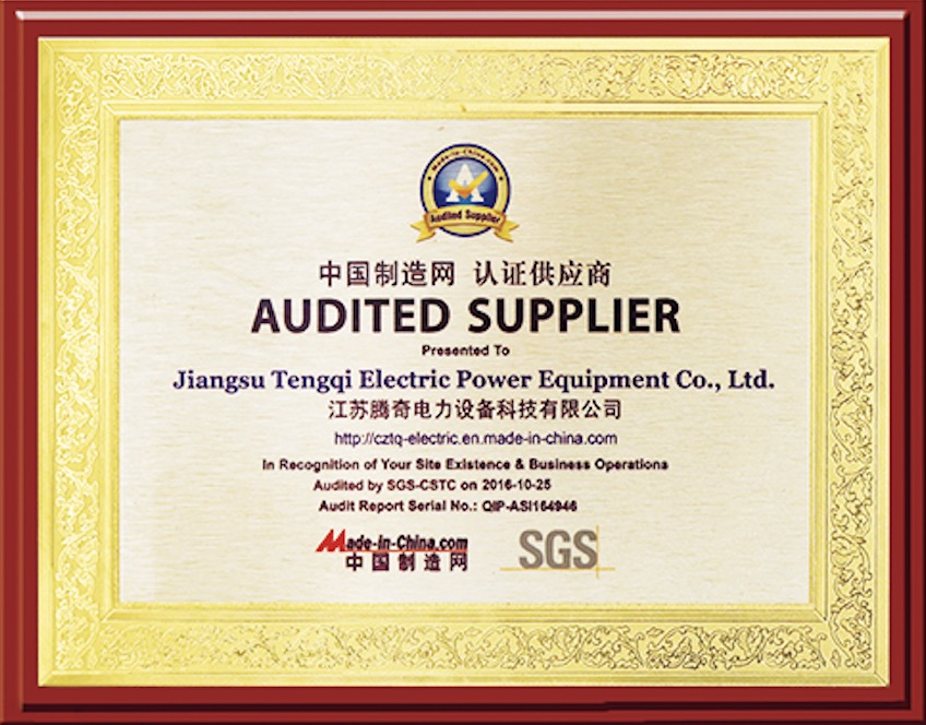 Credit Rating Certificate